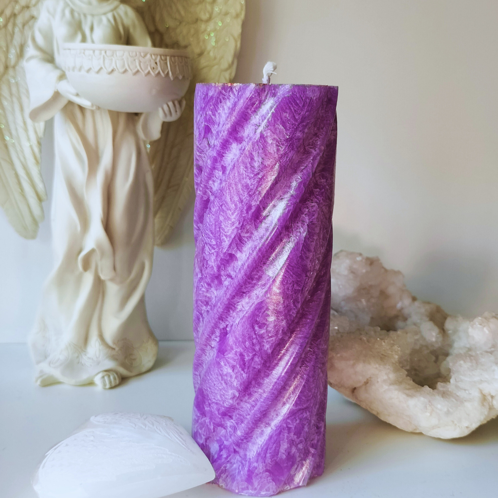Protection Astral - Bougie énergétique artisanale