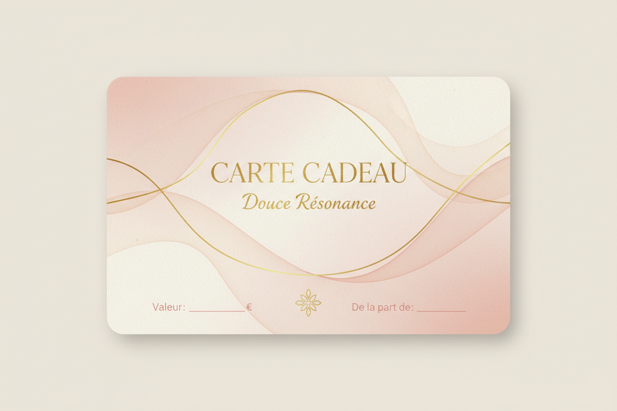 Carte-cadeau Douce Résonance